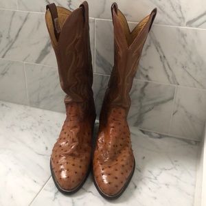 Genuine Nocona Ostrich Boots